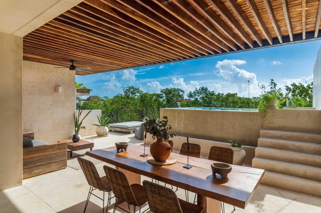 Casa Wahh Appartement Tulum Pueblo Buitenkant foto